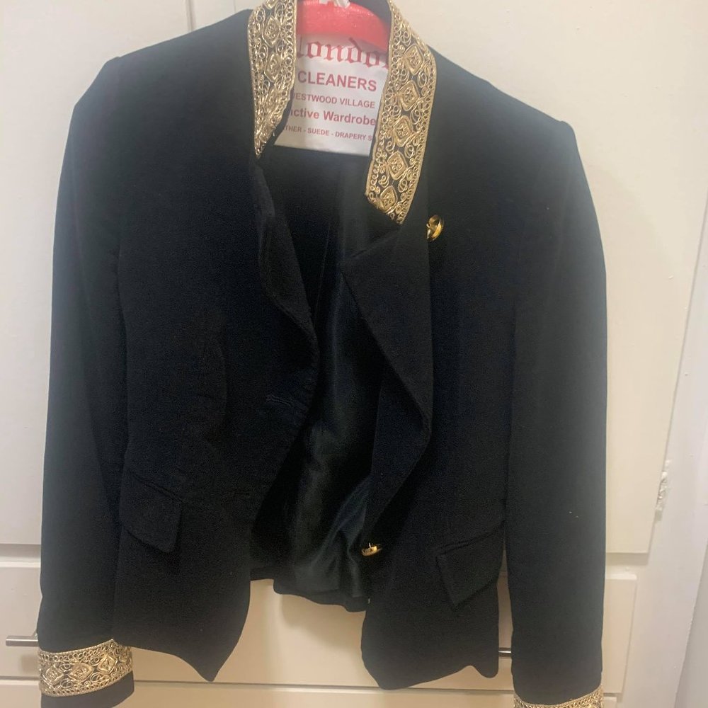 Velvet jacket